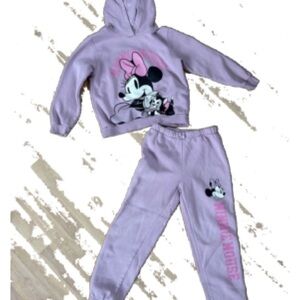 🐭 H&M Kids Matching Set - Purple Minnie Mouse